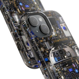 Telefoonhoesje met R2D2-binnenwerk - MagSafe Tough Cases