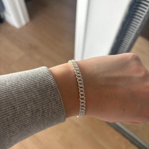 Cuban link bracelet