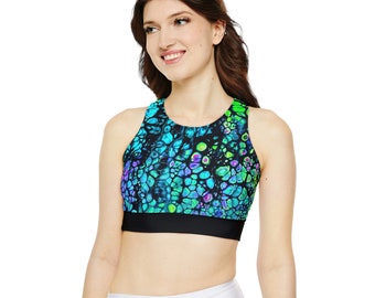 Fully Lined, Padded Sports Bra Womens