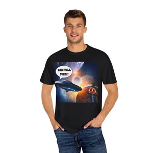 Galaxy Humor T-Shirt, Dad Pull Over Graphic Tee, Unisex Space Shirt, Funny Dad Shirt, Father&#39;s Day Gift, Comfy Casual Tee