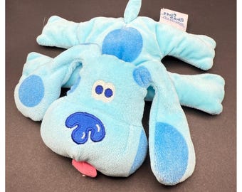 Eden Blues Clues Vintage Plush Stuffed Animal Magnetic Paws Toy Hugger 5"