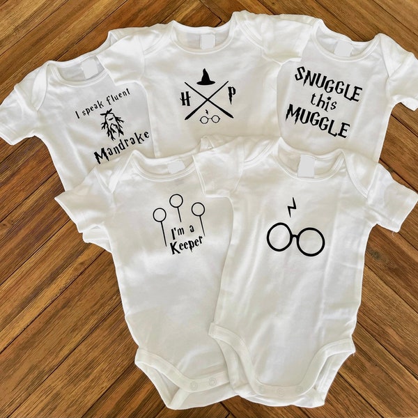 Harry Potter Baby Onesie Cotton Bodysuit