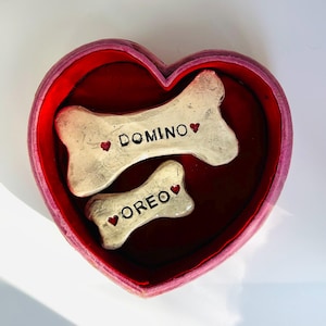 Grungy Custom Pet Memorial Stone Personalized Bone Dog Keepsake Pet Loss Memorial Dog Lovers Pet Stone Pet Loss Stone Keepsake dogbone