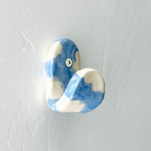Colorful Wall Hooks Cute Ceramic Wall Hook Unique Funky Coat Hook Handmade Housewarming Gift Decorative Wall Art Friend Gift Cowboy Nursery