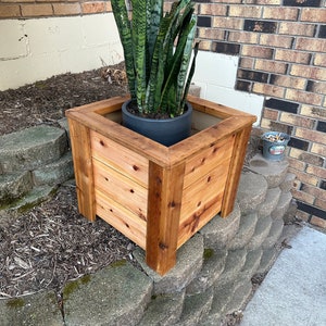 Ceder plantenbak