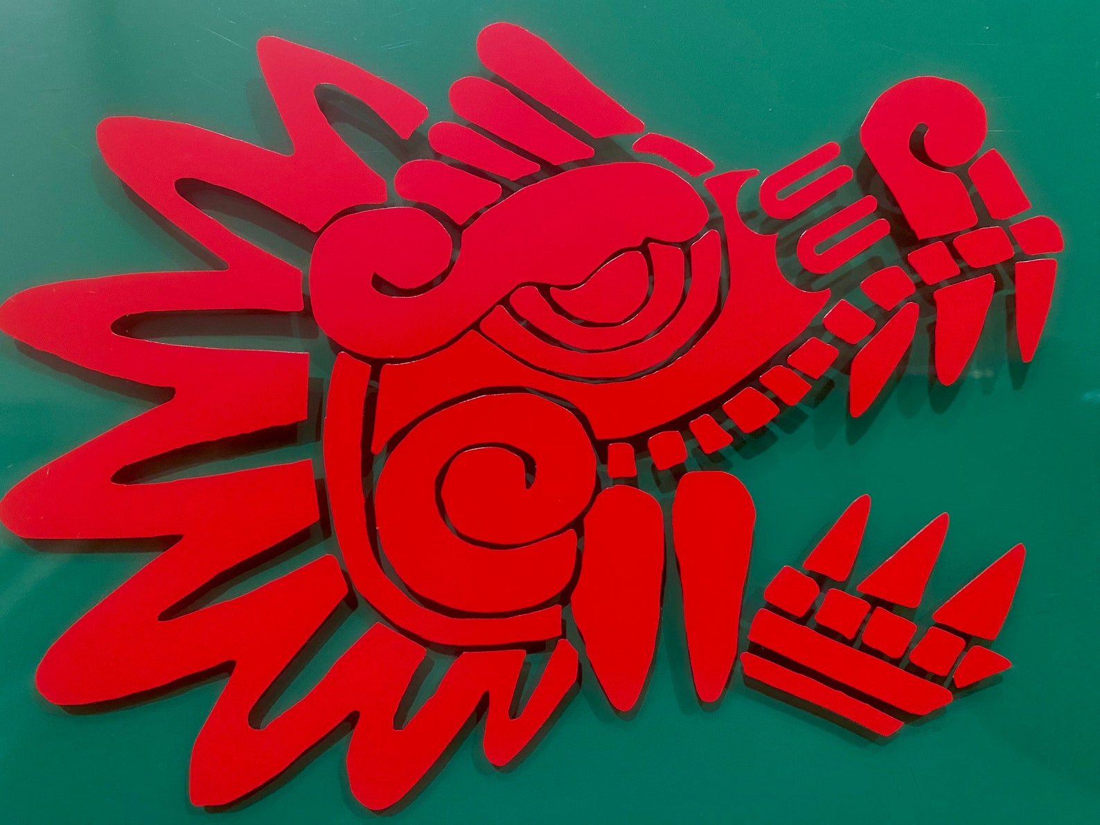 Aztec Quetzalcoatl Head Vinyl Decal: Laptop, Car, Guitar - Etsy