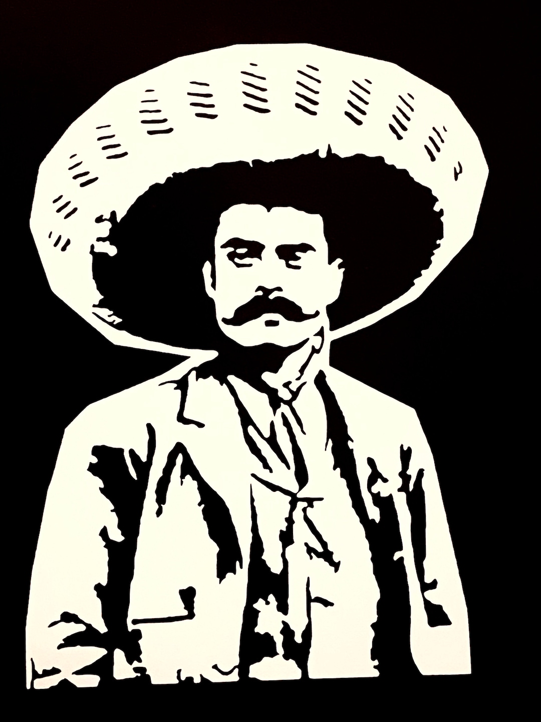Emiliano Zapata Vinyl Decal/sticker, for Laptop, Desk, Wall, Car Window ...