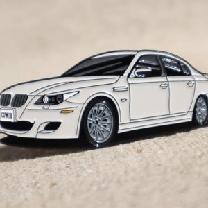 KUWTB Kustoms E60 M5 Silverstone Metallic