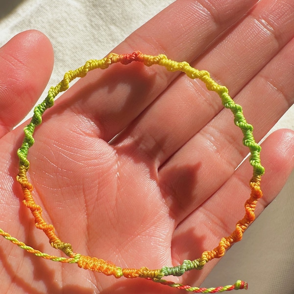 Spiral Rope Bracelet Etsy