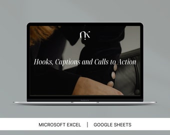 250 Pre-written Hooks, Captions and Calls to Action for Service-Based Business | Instagram Caption Template for Social Media Post