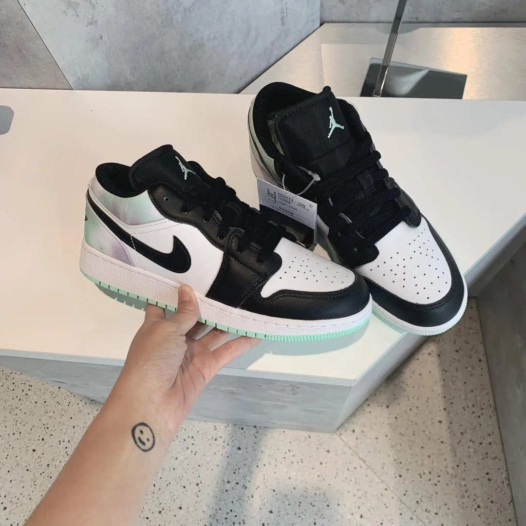 Air Jordan 1 Low Easter Pastel Tiedye Air Jordan 1 Etsy