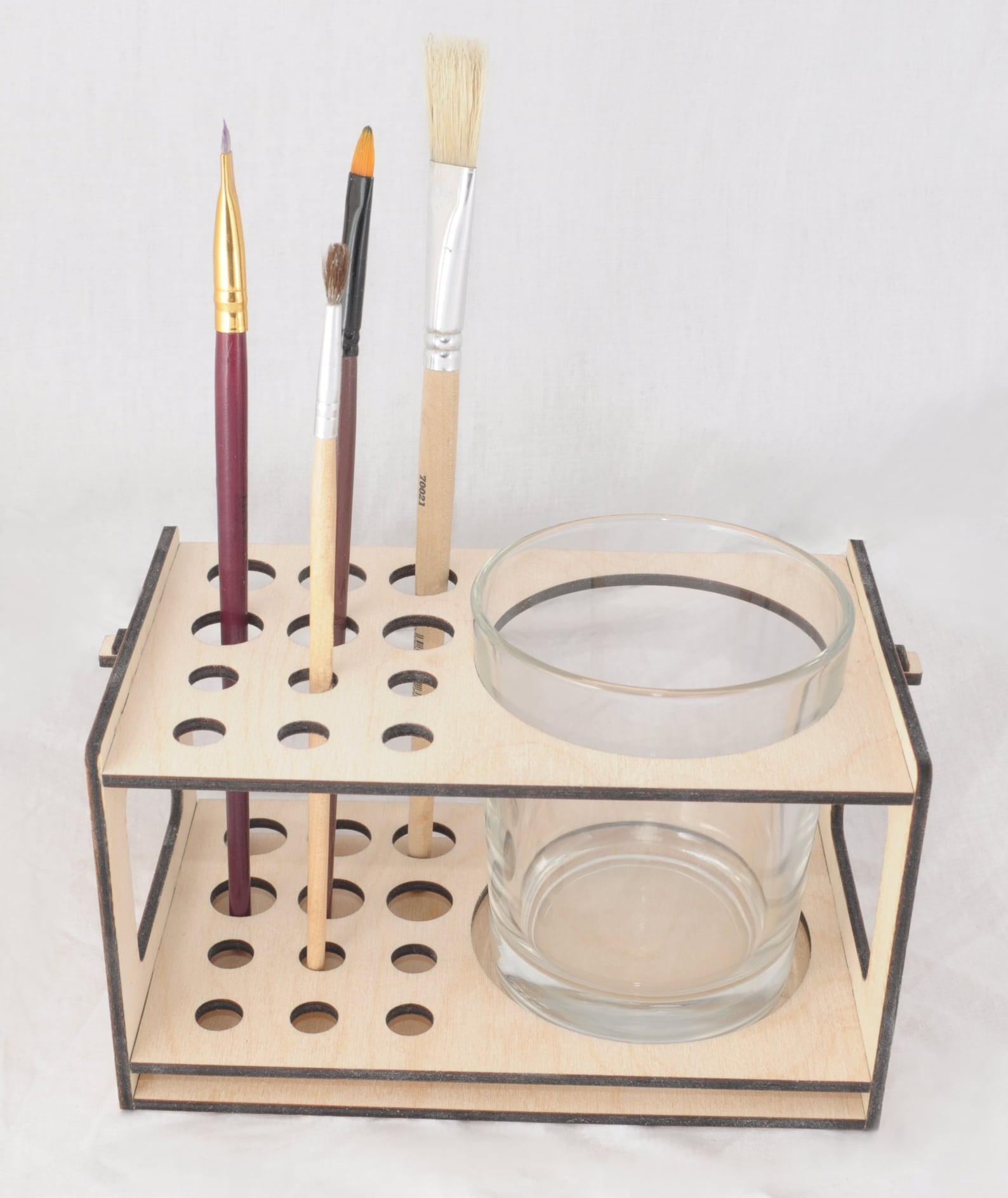 Miniature Paint Rack Organizer for Artists and Crafters | Paint Brush ...