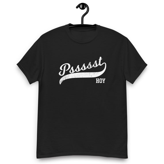 Funny Filipino T-Shirt - Psst Hoy Distressed Script Tail Tee Funny Filipino T-Shirt - Psst Hoy Distressed Script Tail Tee