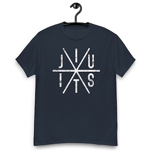 Brazilian Jiu Jitsu T-Shirt - BJJ Distressed Martial Arts Streetwear Tee