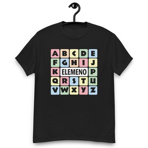 Funny Cute Preschool Kindergarten Teacher - Alphabet Elemeno T-Shirt