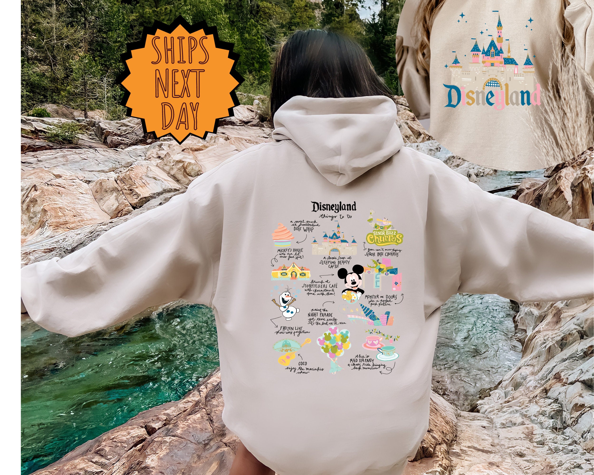 Disneyland Hoodie - Shop Online - Etsy