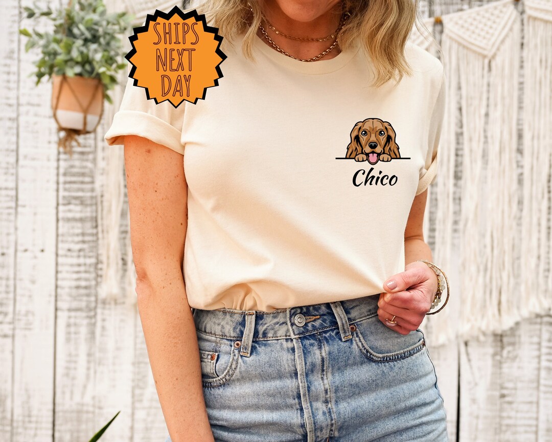 Custom Dog Shirt Personalized Dog Tshirt Dog Lovers Shirt Etsy