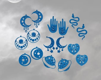 Halloween Earring Blanks: Spooky Charms for DIY Jewelry Making
