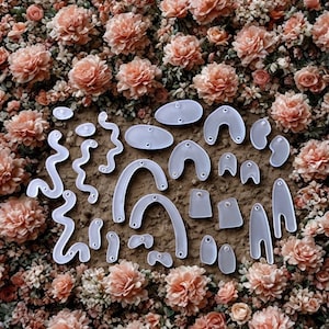 Acrylic Earring Pieces, Geometric Acrylic Blanks for Earring Supplies, Laser Cut Earring Blanks for Jewelry Making