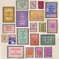 Set of 20 Therapy Counseling Wall Art Prints School Counselor Office Decor Kids Mental Health Sign Printables Child Psychology Quote Posters