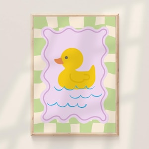 Bathroom Print Set of 6 Splish Splash Scrub A Dub Dub so Fresh and ...