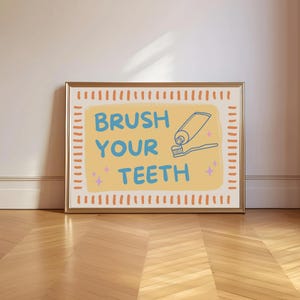 Bathroom Print Set of 6 Splish Splash Scrub A Dub Dub so Fresh and ...