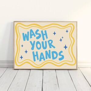 Splish Splash Havin A Bath Rubber Duck Bathroom Wall Art Print Set of 6 ...