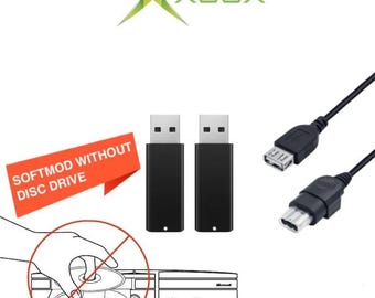 Original XBox Rocky5 Kit - USB + XBox Adapter
