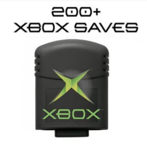200 + Original Xbox Saves Memory Card USB
