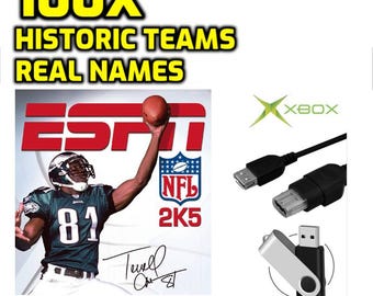 ESPN NFL 2K5 ROSTERS - Original XBox
