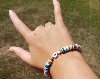 Multi Colored preppy bracelet