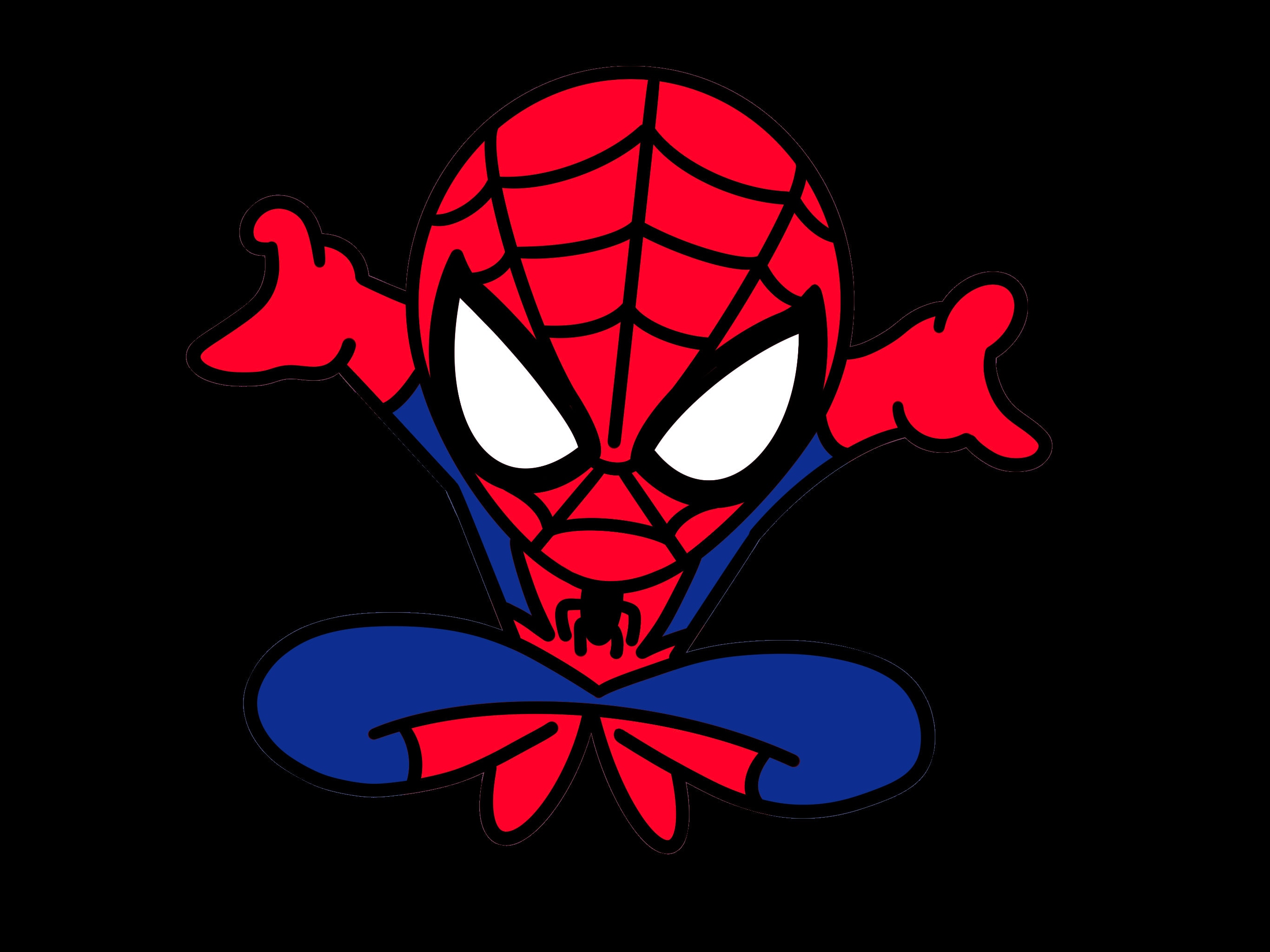 Spiderman Birthday Cake Topper Maker Kit PNG Digital Download - Etsy