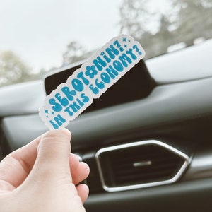 Seratonin - Translucent Sticker (Holographic)