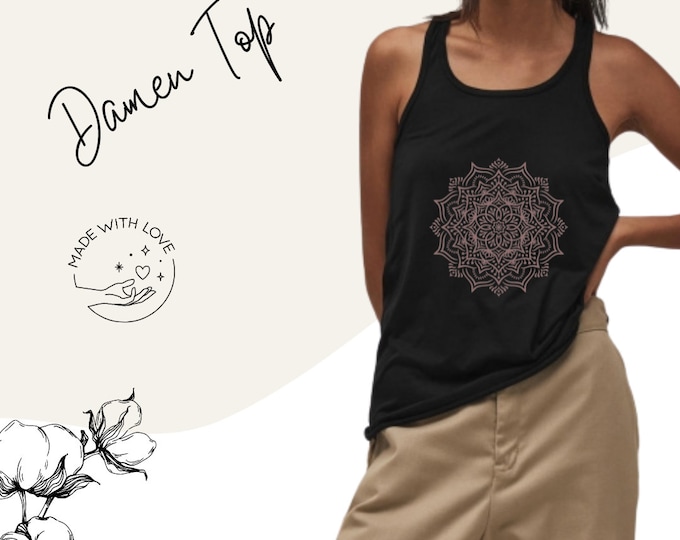 Women's tank top, women's top, women's sleeveless top, summer top, summery top, gift for her