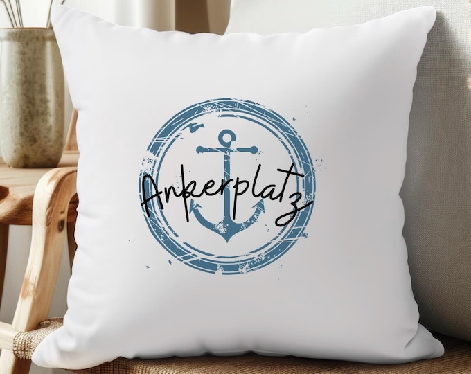 Pillowcase - 40x40 - Vintage- sublimated- Anchorage