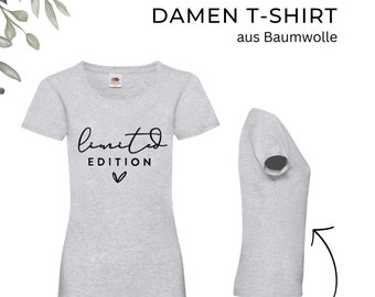 T-Shirt Women, Shirt Women with unique prints made of cotton,,Limited Edition''