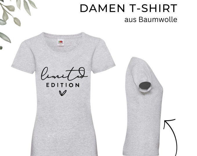 T-Shirt Women, Shirt Women with unique prints made of cotton,,Limited Edition''