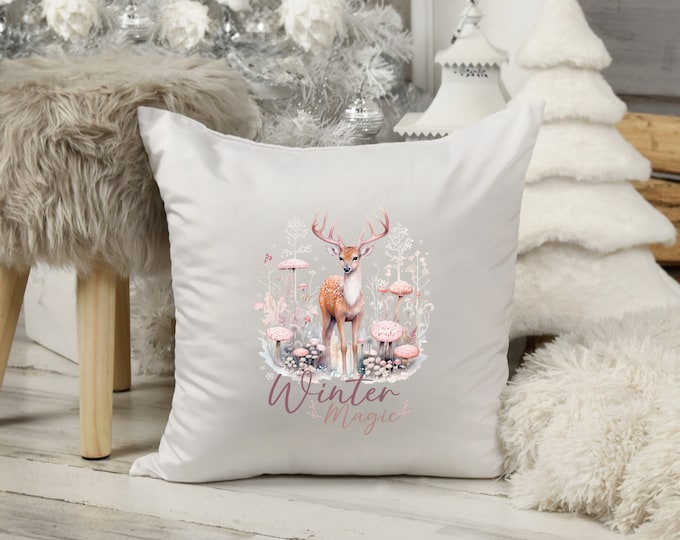 Pillowcase - 40x40 - Vintage- sublimated- Winter Magic