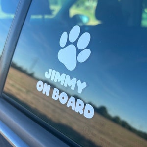 Aufkleber Pfoten Auto Hunde Sticker Katzen Tatze Emblem Hund Tier