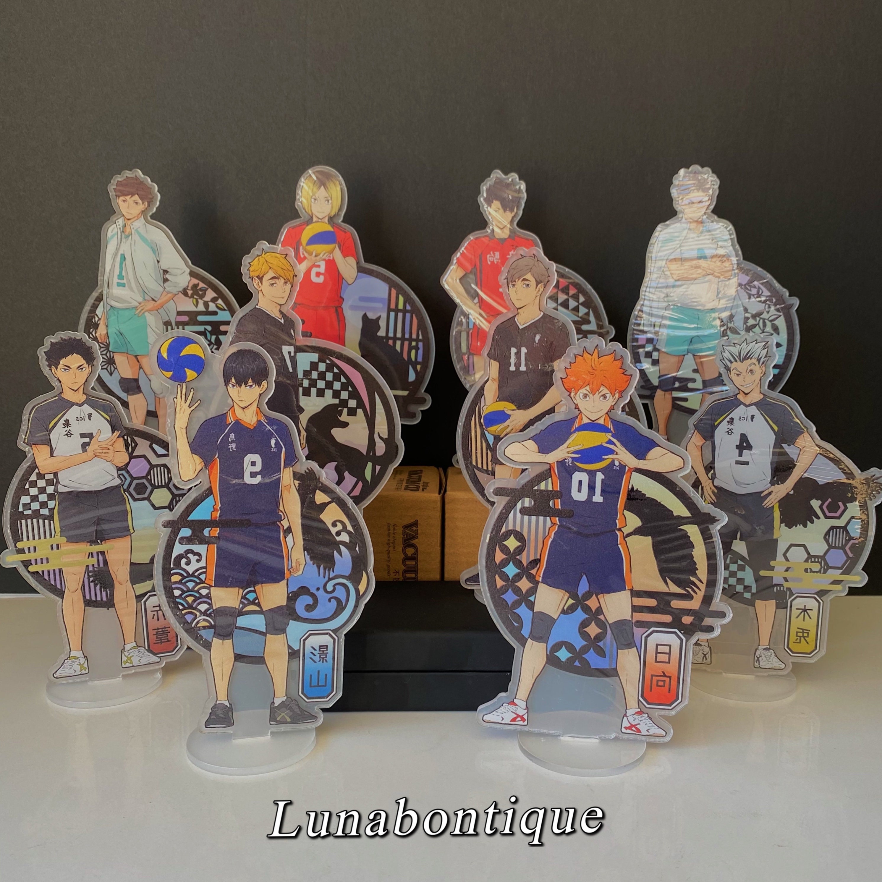 Aitai☆Kuji Haikyuu!! Jump Festa 2022 School Name Acrylic Stand