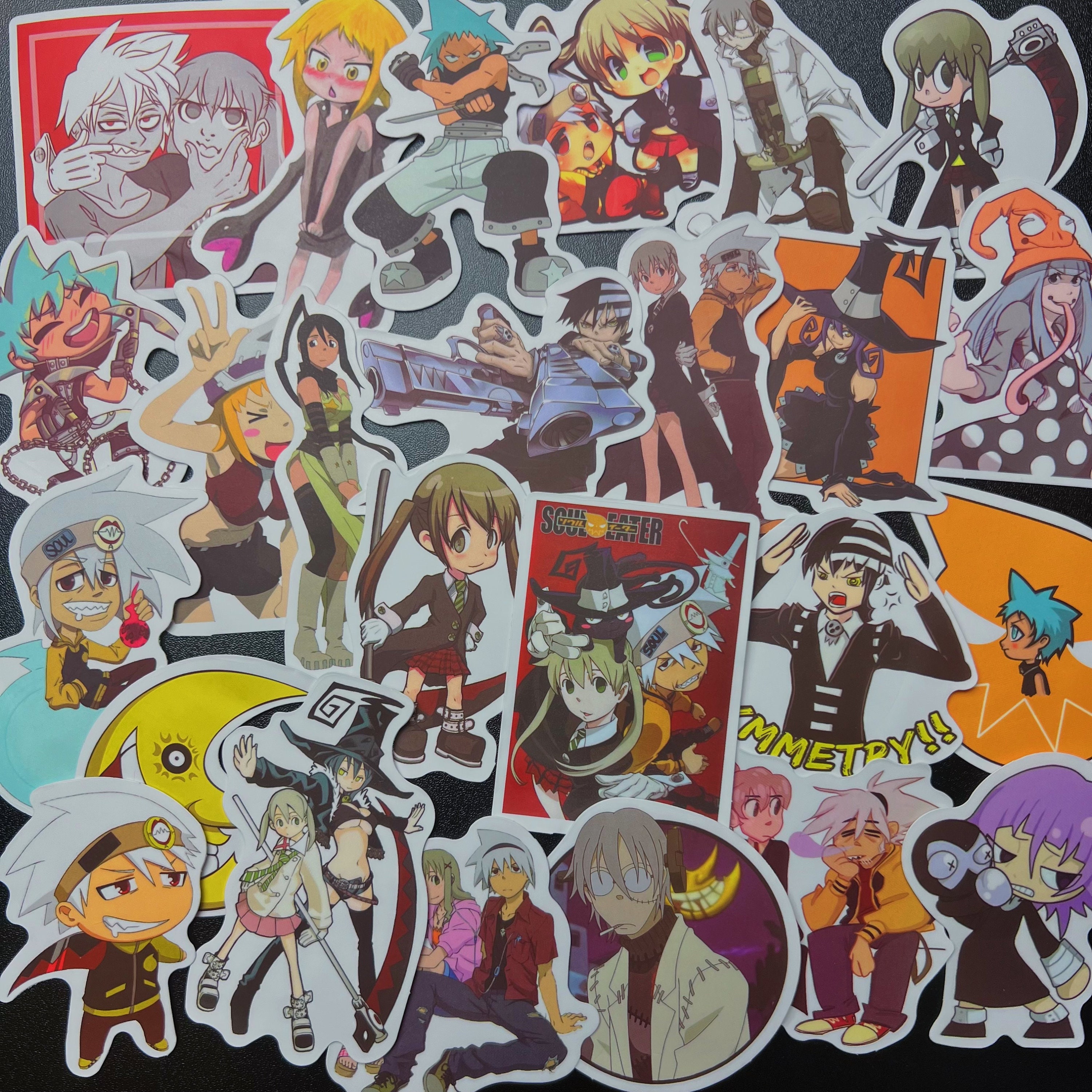 soul eater all characters Sticker for Sale by onlydrawning