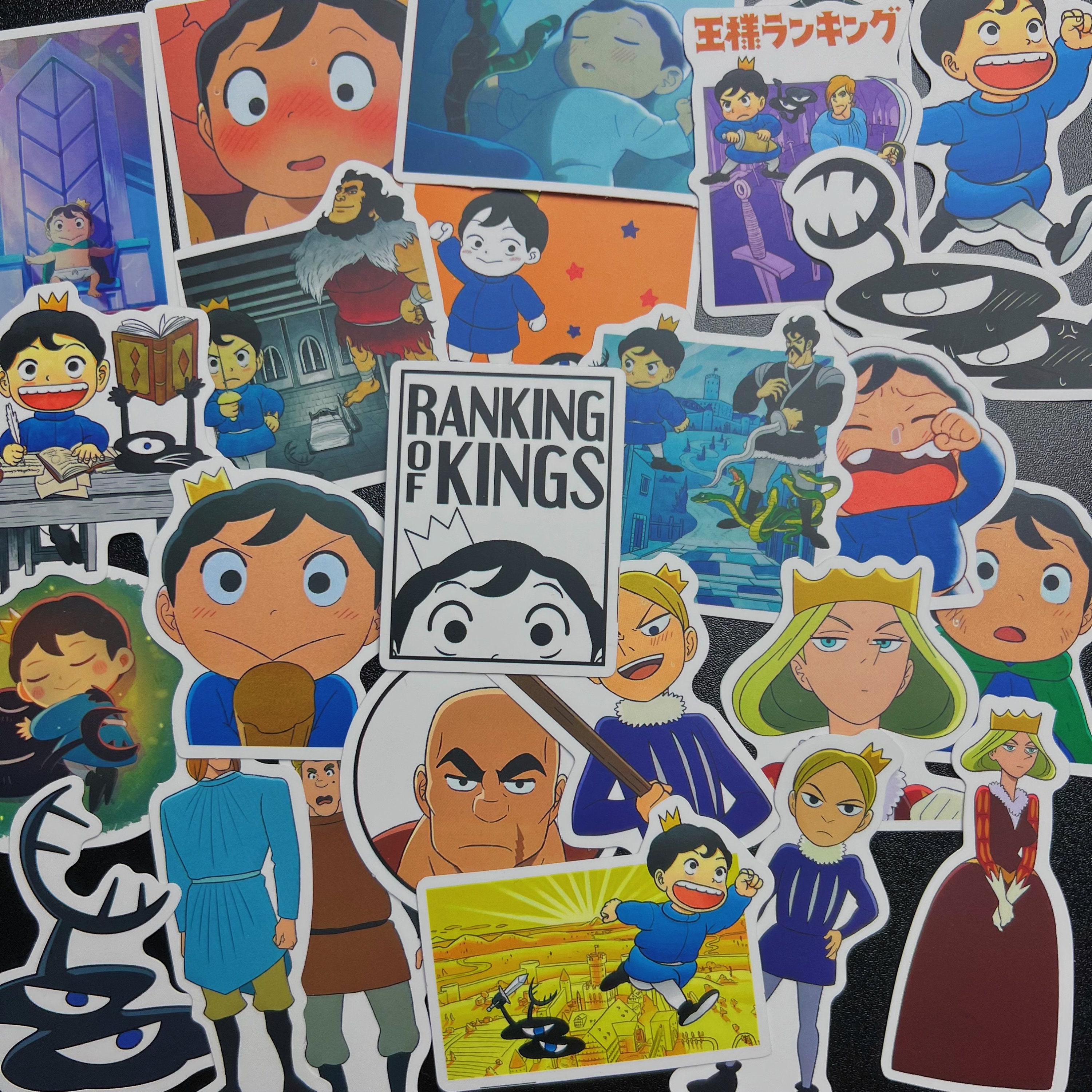 BOJJI & KAGE Hard Enamel Pins Fanart From Ranking of Kings -  Finland