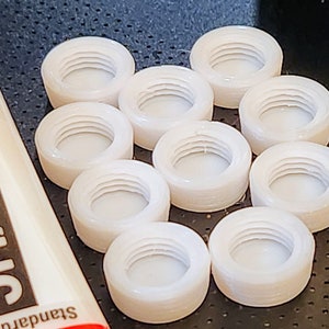 10 Paint Caps Amsterdam Acrylic 20ml. 3D Printed Replacement Paint Lids.