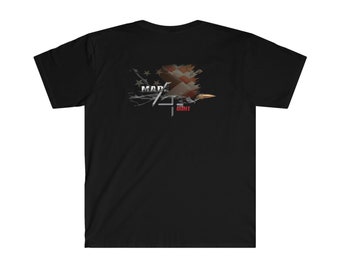 Made 4 the Hunt American Flag Unisex Softstyle T-Shirt