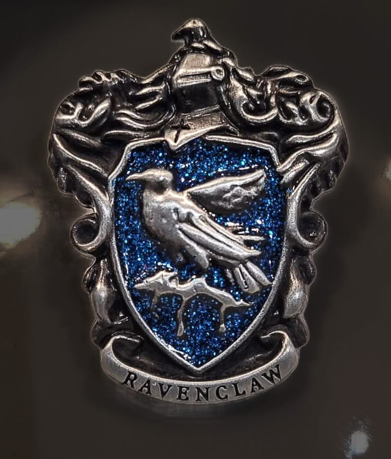 Hogwarts Wizard Enamel Crest Pins Etsy