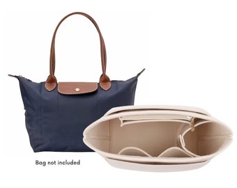 FREE SHIPPING - Felt Bag Organizer Insert for Longchamp Tote Bags