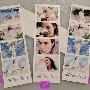 BTS Photo-Folio inspired Photo Strips / Bookmarks / Journaling Photos