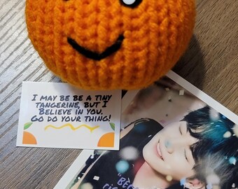 BTS Yoongi Small Knit Tangerine | SUGA Tannie Tangerine (random)