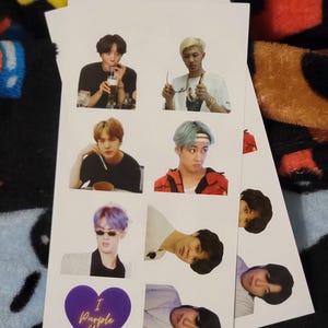 OT7 Meme Faces Sticker Sheet