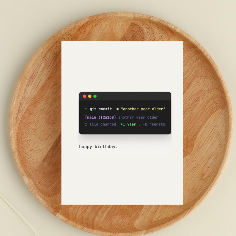 Programmer Birthday Card | Funny Coding Birthday Card for Developer ...